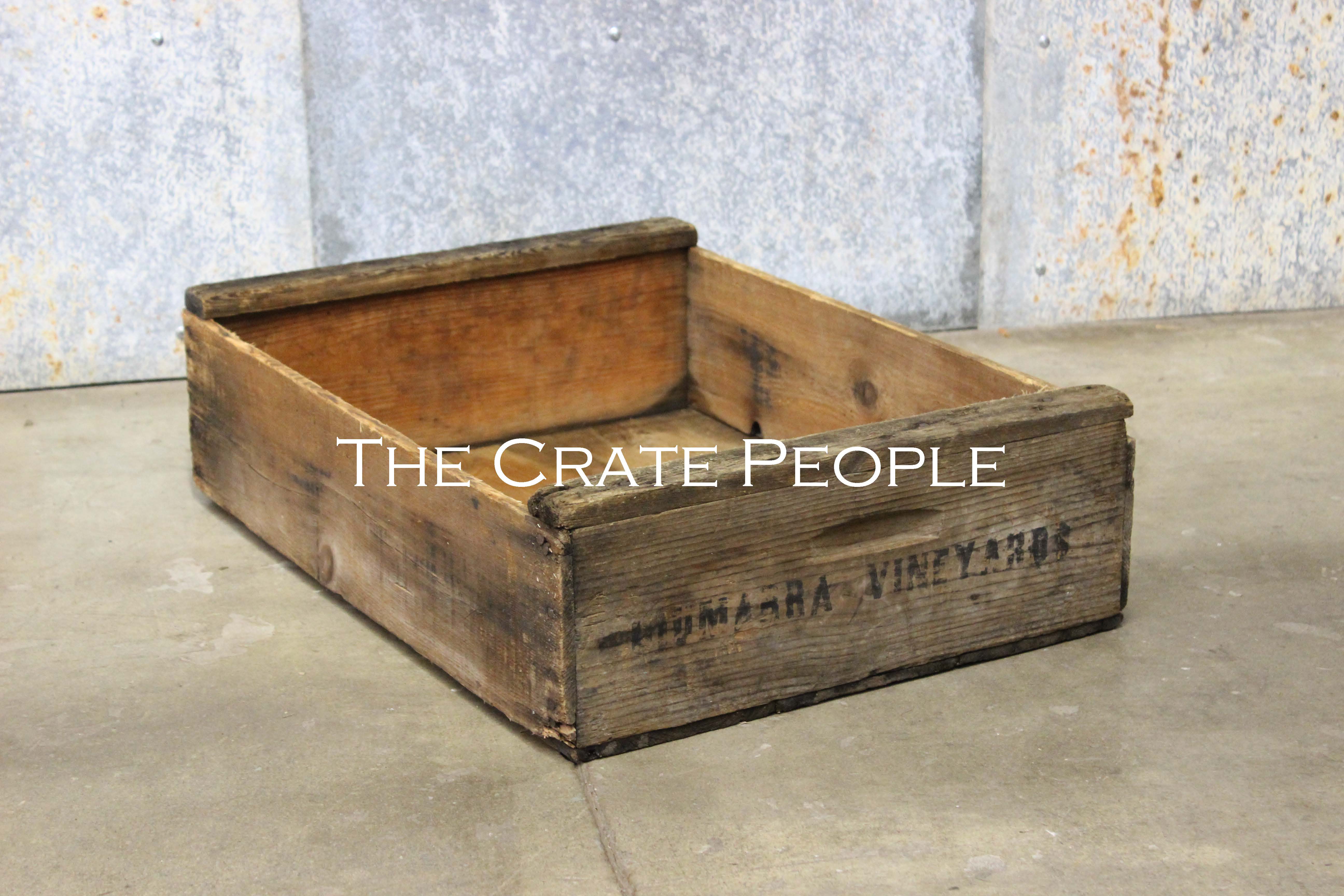 Vintage Wood Crate 54